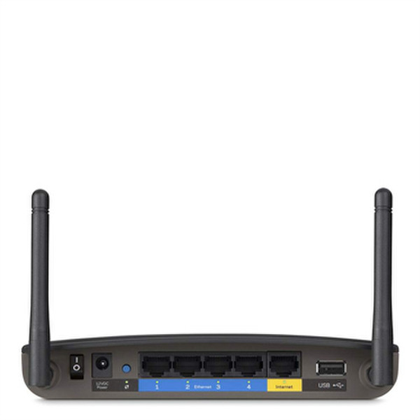 Linksys EA6100 Dual-band (2.4 GHz / 5 GHz) Gigabit Ethernet Black