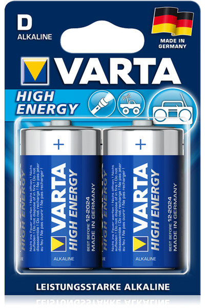 Varta HIGH ENERGY D Щелочной 1.5В