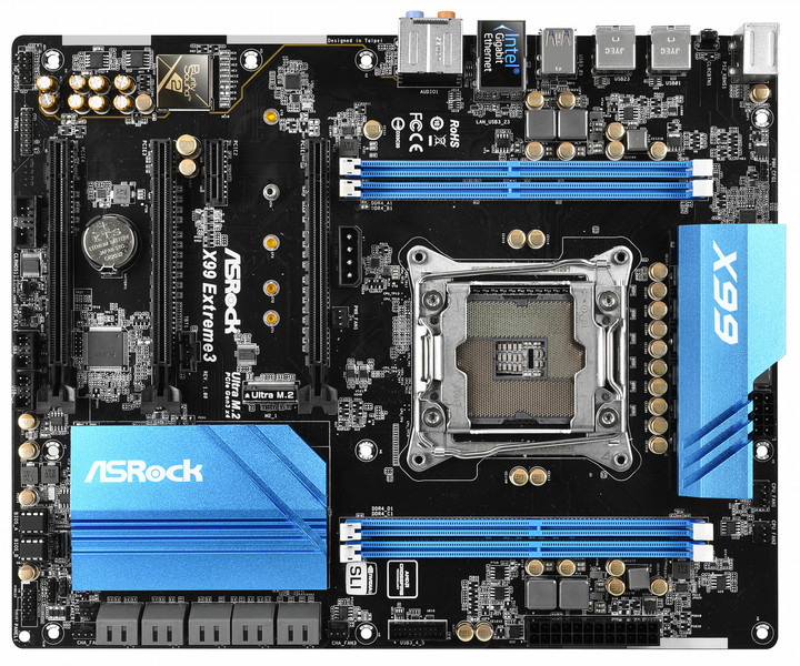 Asrock X99 EXTREME3 Intel X99 Socket R (LGA 2011) ATX motherboard
