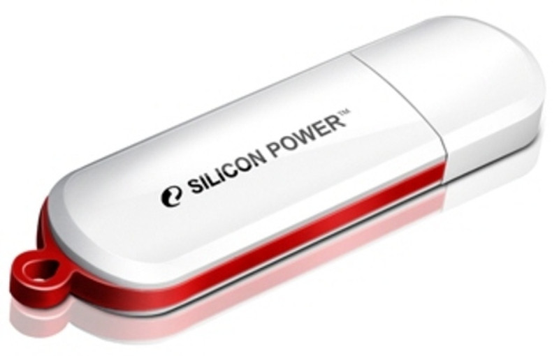 Silicon Power Luxmini 320 2GB USB 2.0 Type-A White USB flash drive