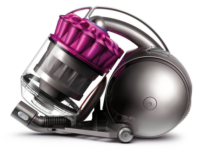 Dyson DC33c Tangle Free Цилиндрический пылесос 2л Серый, Прозрачный, Фиолетовый