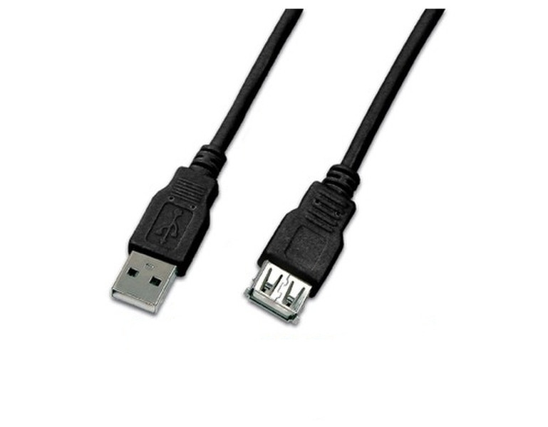 Triotronik USB A-A MF 1.0 SW USB Kabel