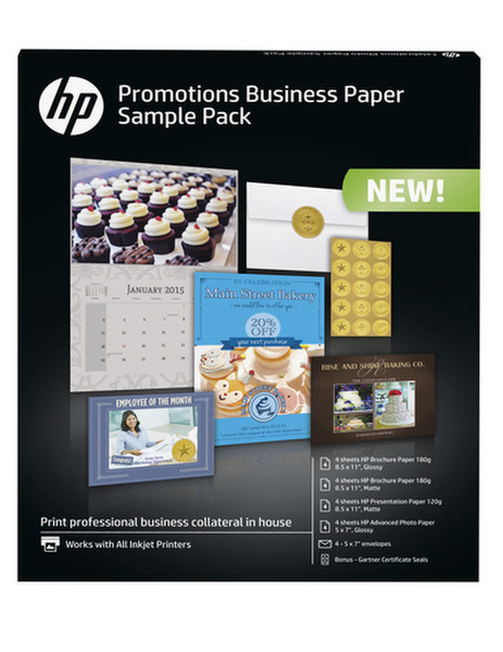 HP Promotions Business Paper Sample Pack printing paper