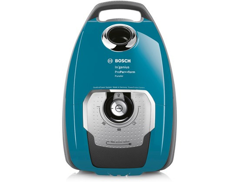 Bosch BGL8430 Cylinder vacuum cleaner 5L 650W A Blue vacuum