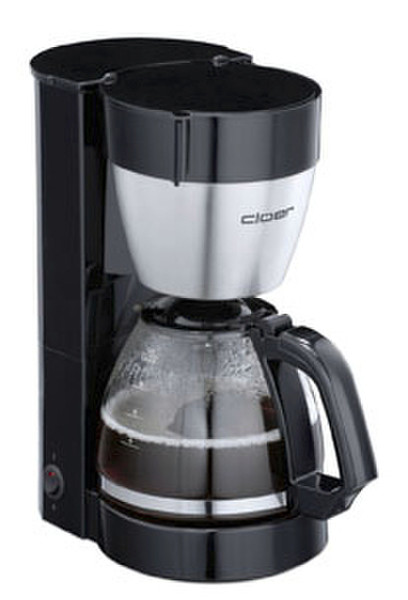 Cloer 5019 Drip coffee maker 10cups Black,Stainless steel coffee maker