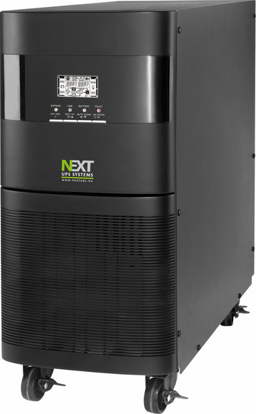 NEXT UPS Systems Logix 6000 Double-conversion (Online) 6000ВА 2розетка(и) Tower Черный источник бесперебойного питания