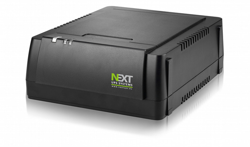 NEXT UPS Systems SYNCRO+ 600 Standby (Offline) 600VA 2AC outlet(s) Compact Black uninterruptible power supply (UPS)