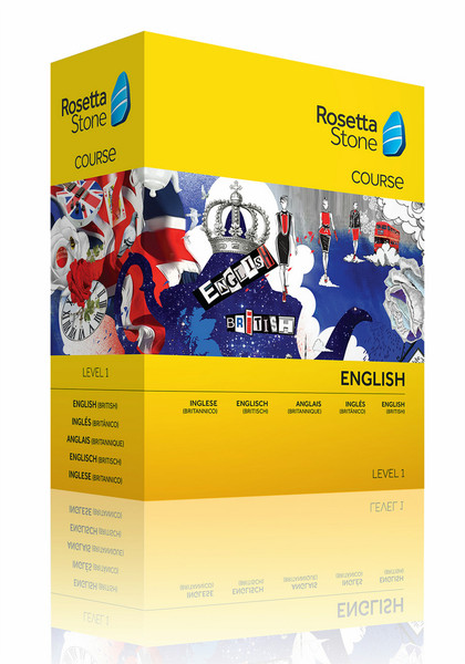 Rosetta Stone English (British) Level 1 Course