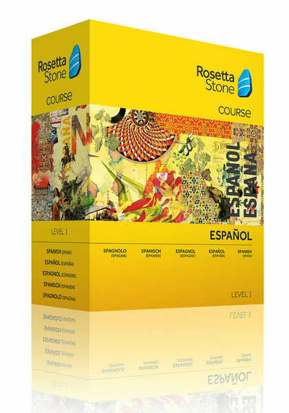 Rosetta Stone Spanish (Spain) Level 1 Course