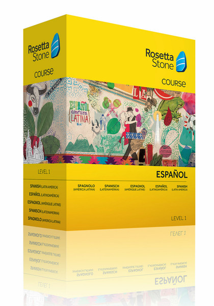Rosetta Stone Spanish (Latin America) Level 1 Course