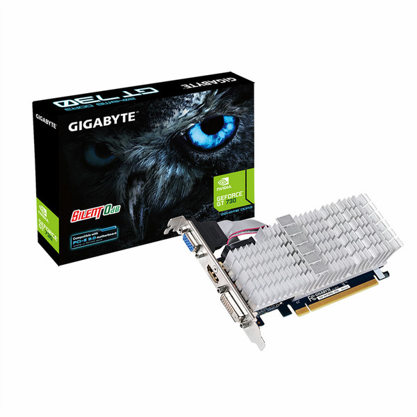 Gigabyte GV-N730SL-2GL GeForce GT 730 2ГБ GDDR3