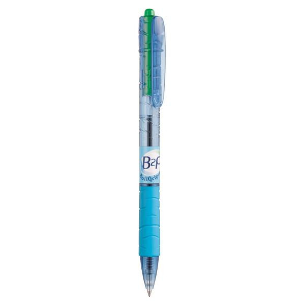 Pilot B2P Grip Retractable gel pen Зеленый 10шт