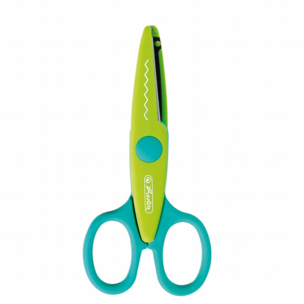 Pelikan 0K8741001 Art & craft scissors Figure cut Green stationery/craft scissors