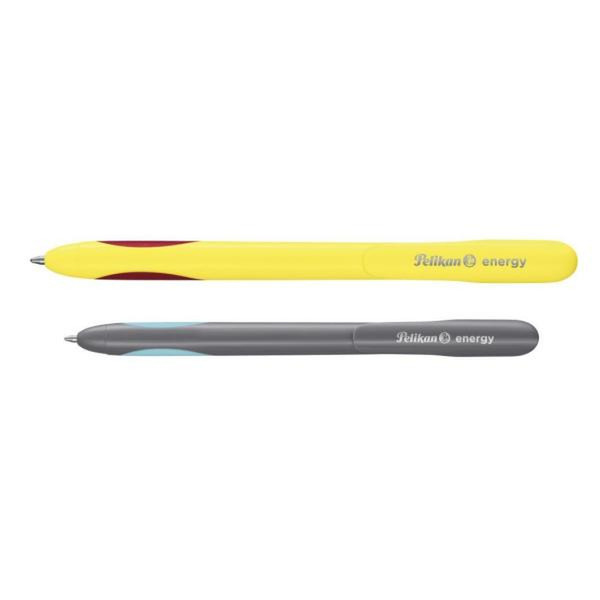 Pelikan Energy Clip-on retractable ballpoint pen Blue 12pc(s)