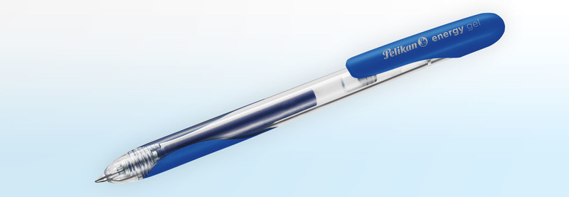 Pelikan Energy Retractable gel pen Синий 12шт
