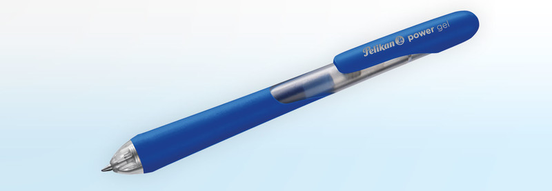 Pelikan Power Retractable gel pen Синий 12шт
