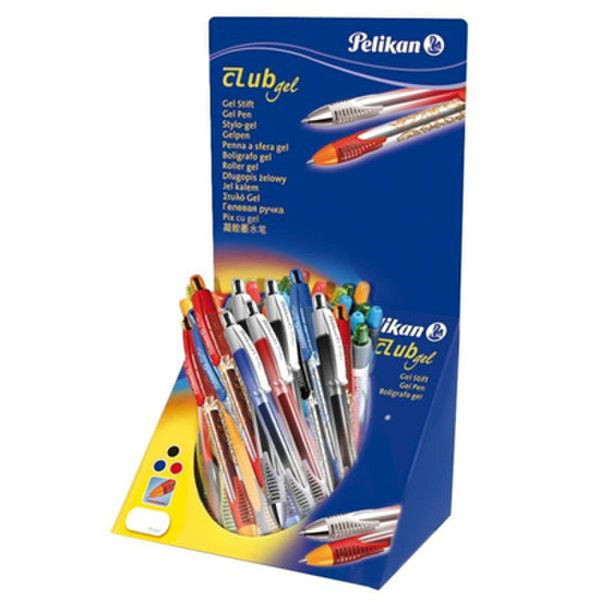 Pelikan Club Gel Retractable gel pen Multi 30Stück(e)