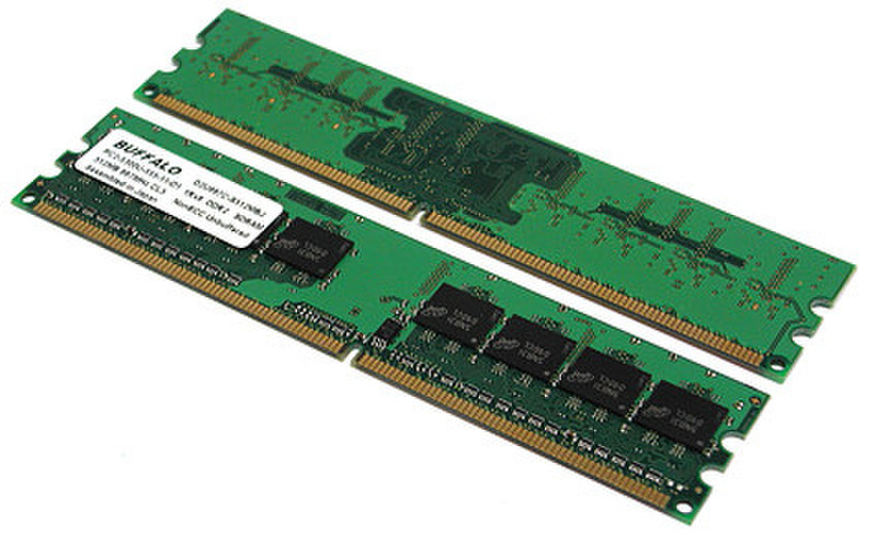 Buffalo D2U667C-K2G/BR 2GB DDR 667MHz memory module