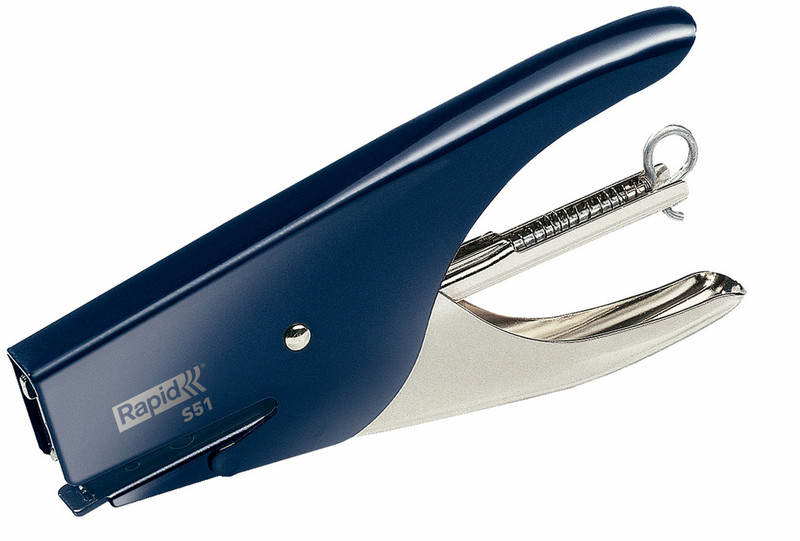 Rapid Supreme S51 Standart clinch Blue,Stainless steel stapler