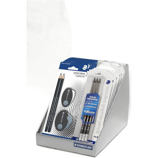 Staedtler Graphite Set + Solo Graphite HB 48шт графитовый карандаш