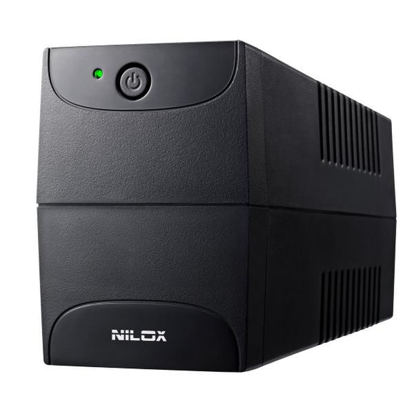 Nilox Line Inter Line-Interactive 1000VA 3AC outlet(s) Tower Black uninterruptible power supply (UPS)