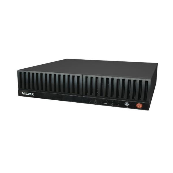 Nilox Server Pro Интерактивная 1100ВА 6розетка(и) Rackmount/Tower Черный источник бесперебойного питания