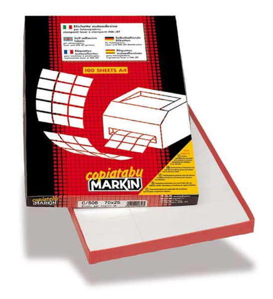 Markin 210A407 наклейка для принтеров