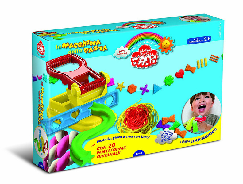 FILA 395700 Modeling dough Blau, Grün, Rot, Gelb Modellier-Verbrauchsmaterial für Kinder