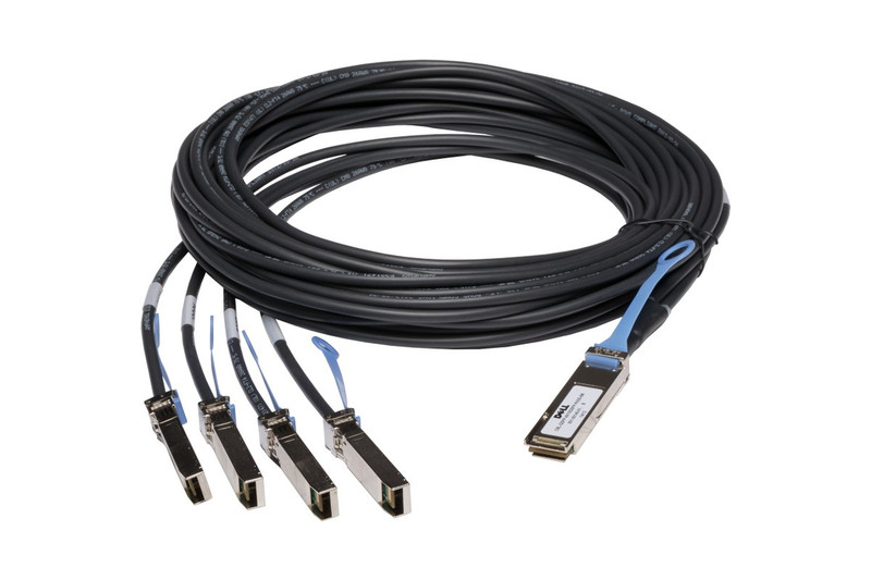 DELL QSFP+ / 4xSFP+, 1m 1m QSFP+ 4 x SFP+ InfiniBand-Kabel