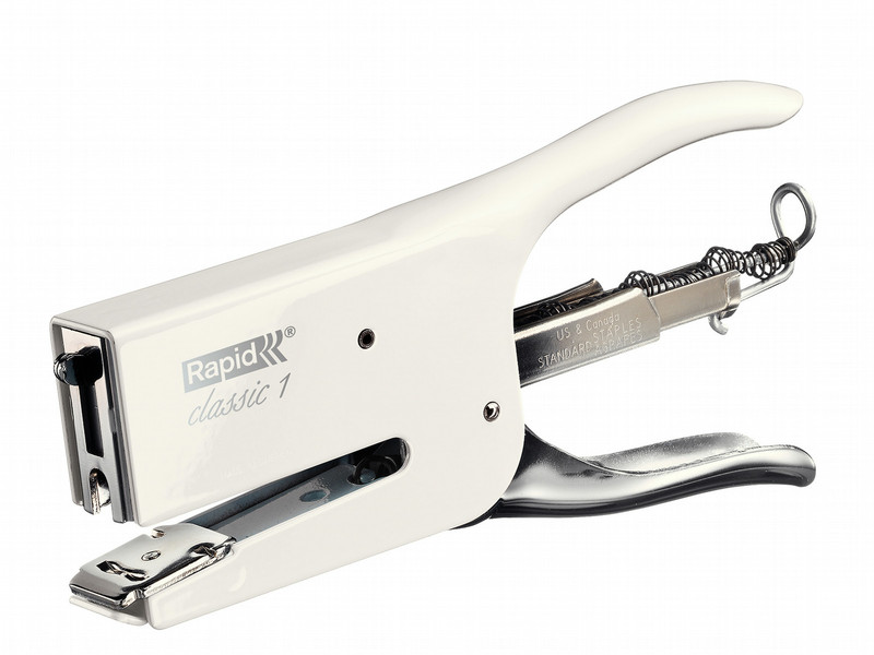 Rapid Classic K1 Standart clinch White stapler