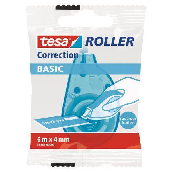 TESA Basic 6m White 1pc(s) correction tape