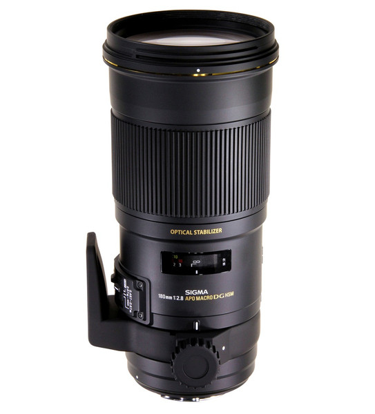 Sigma APO Macro 180mm F2.8 EX DG OS HSM SLR Macro lens Черный