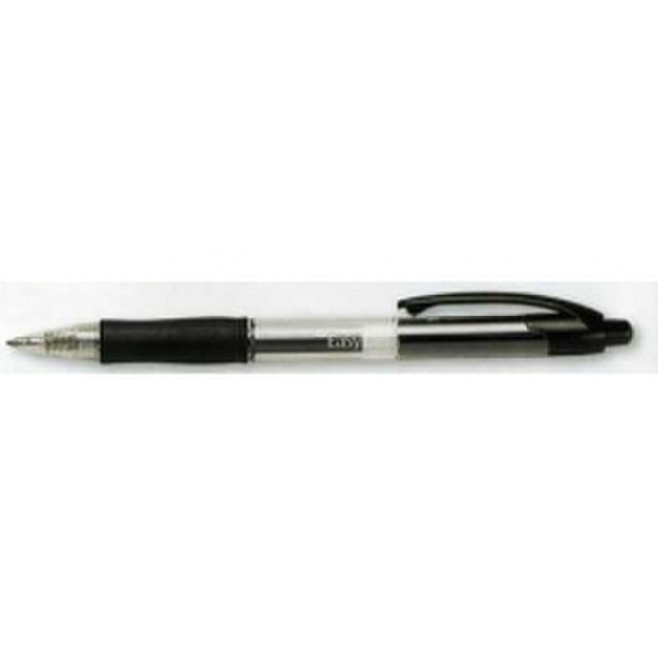Tratto Easy Gel Retractable gel pen Black 10pc(s)