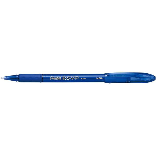 Pentel BK91CRC-C Blau 12Stück(e) Kugelschreiber