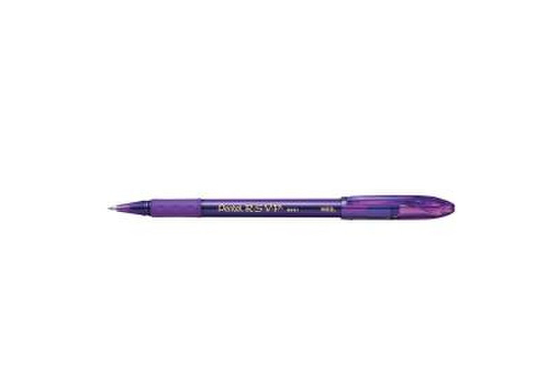 Pentel BK91CRV-V Фиолетовый 12шт шариковая ручка