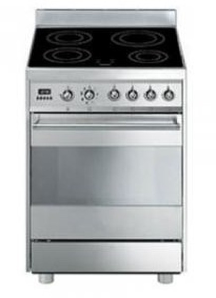 Smeg C6IMXI8-2 Отдельностоящий A-20% Нержавеющая сталь кухонная плита