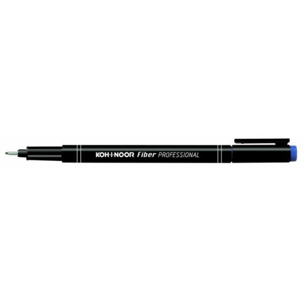 Koh-I-Noor Fiber Professional Черный 6шт капиллярная ручка
