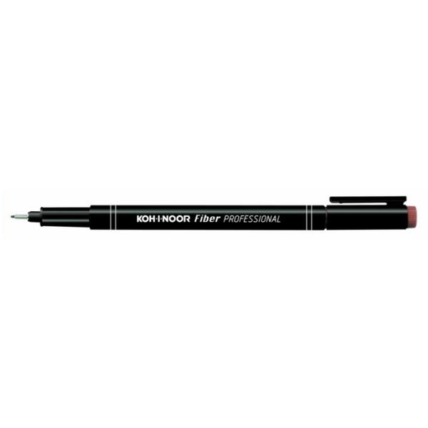 Koh-I-Noor Fiber Professional Black 6pc(s) fineliner