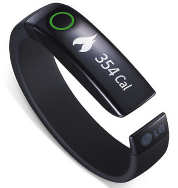 LG FB84-BL Wristband activity tracker 0.91" OLED Wireless Black