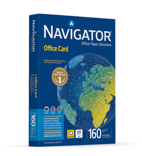 Navigator OFFICE CARD A3 (297×420 mm) Matte Weiß Druckerpapier