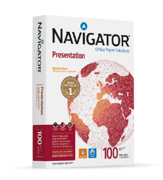 Navigator PRESENTATION A3 (297×420 mm) Matte Белый бумага для печати
