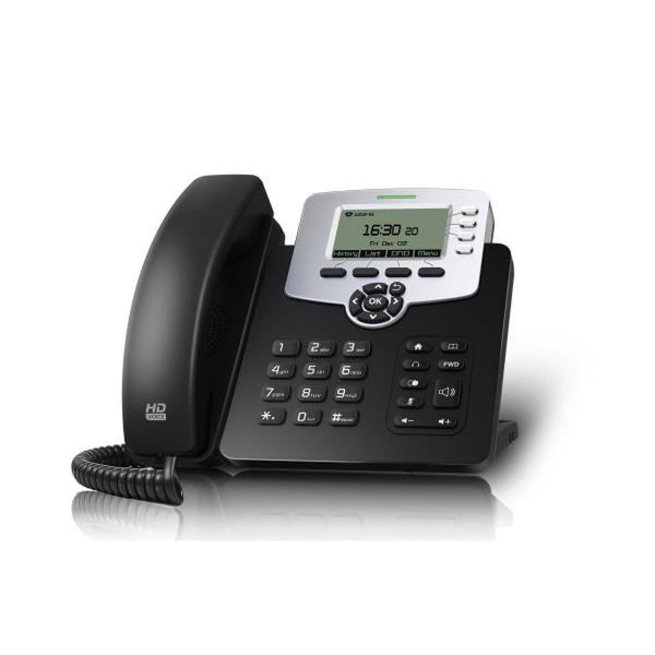 Nilox NXTVOIP01 Wired handset 3lines LCD Black IP phone