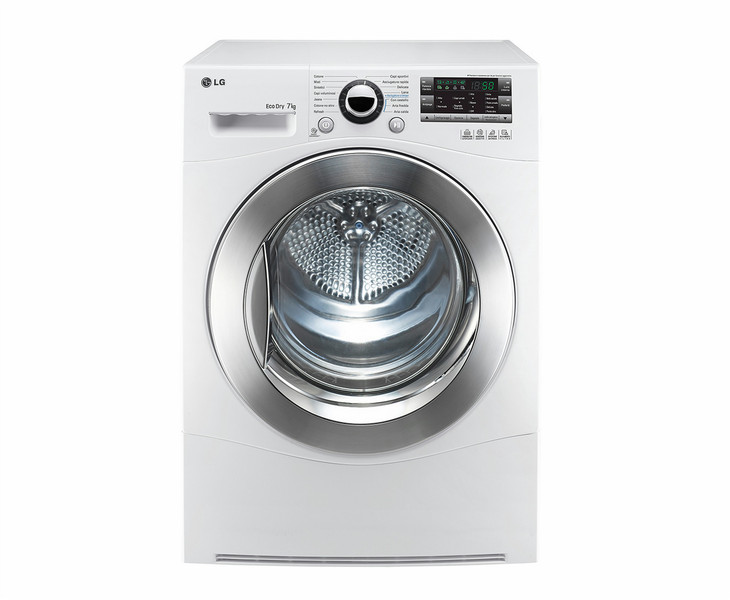 LG RC7055AH2Z freestanding Front-load 7kg A++ White tumble dryer