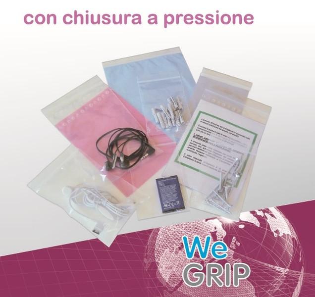 Willchip We GRIP Transparent 1000pc(s) plastic bag