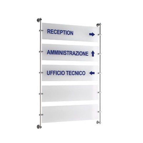 Tecnostyl TP001BS Zeichenhalter und Informationsstand