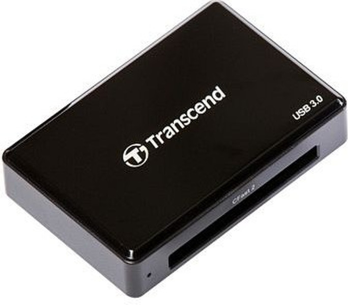 Transcend CFast 2.0 USB3.0 USB 3.0 Черный устройство для чтения карт флэш-памяти