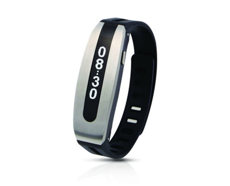 PAPAGO GOLife Care Wristband activity tracker Wireless IP67 Black,Silver