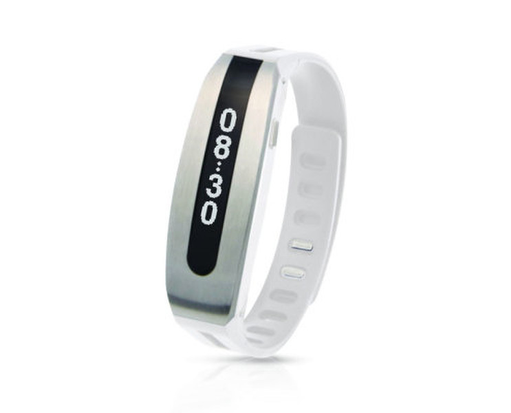 PAPAGO GOLife Care Wristband activity tracker Wireless IP67 Silver,White