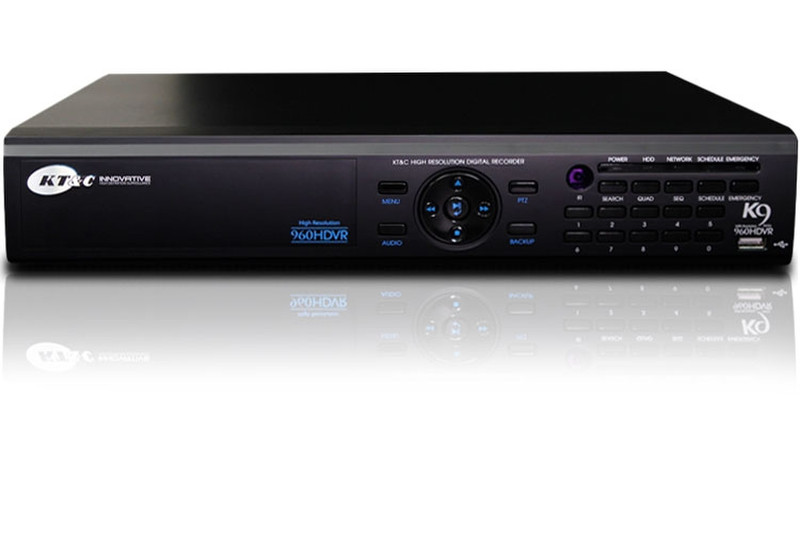 KT&C K9-a400 1TB Black digital video recorder