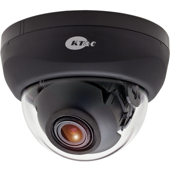 KT&C KPC-DE100NUV17B Indoor Dome Black security camera